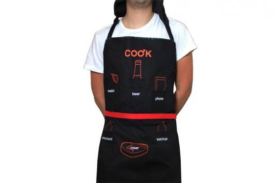 Grillschürze - mit Flaschenöffner 1 