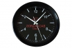 Horloge inversée - noire 