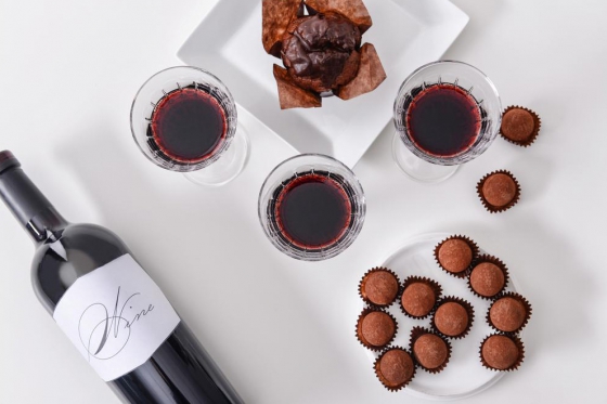 Schokolade und Wein - für 2 Personen, inkl. Degustation  