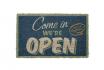 Fussmatte - Come in, we're open 