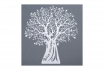 Tableau mural arbre - 30 x 30 cm personnalisable 9