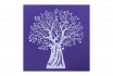 Tableau mural arbre - 30 x 30 cm personnalisable 11