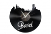 Horloge Vinyl - Basel 