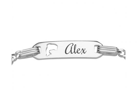 Kinderarmband Turtle - mit Namensgravur 1 