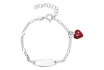 Bracelet enfant - Coeur - Personnalisable 