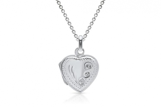 925er Medaillonkette - mit Gravur  