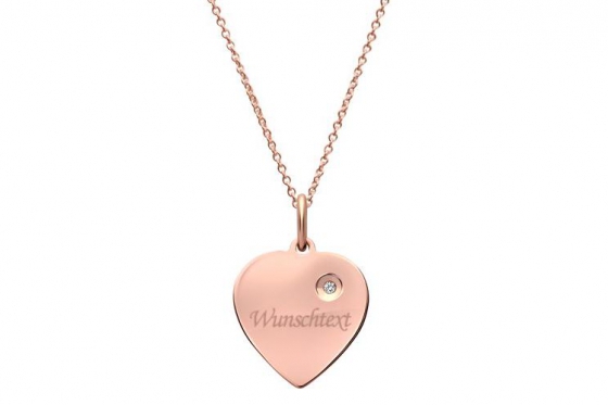 Rosékette Lily - mit persönlicher Gravur  