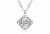 Pendentif Poissons - Gravure + Chaine incluses 