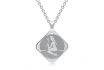 925er Silberkette Jungfrau - mit Gravur 