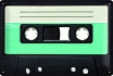 Cassette Rétro - Plaque en tôle 