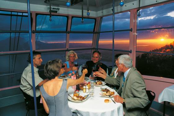 Das schwebende Restaurant - Atemberaubendes Dinner auf der Rigi 2 