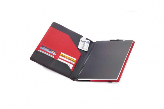 Dossier A4 rouge - Personnalisable 1 