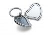 Porte-clés miroir coeur - Personnalisable 