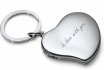 Porte-clés miroir coeur - Personnalisable 1