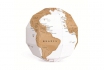 Weltkarte zum Rubbeln - Globus, Rund 