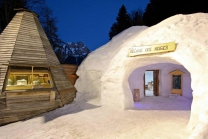 Fondue dans un igloo - pour 2 personnes, à Leysin (VD)