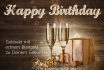 Happy Birthday - Goldsekt 2dl 1