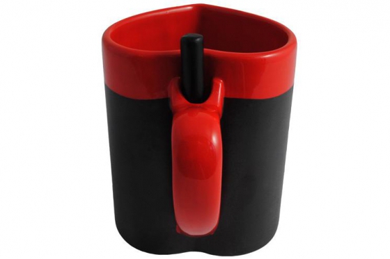 Tasse à message - en forme de cœur 2 