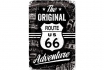 Route 66 originale - Panneau en fer 