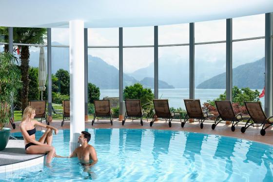 Wellness Übernachtung am See - im Hotel Alexander & Gerbi, Weggis  