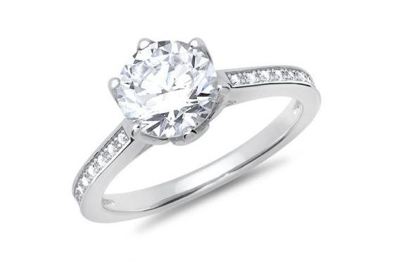 925er Silberring Diana - mit Gravur  