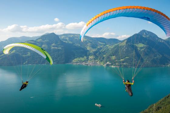 Gleitschirmfliegen - über die Innerschweizer Alpen | 15 Minuten 2 