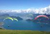 Volo termico in parapendio - sopra la Svizzera centrale 