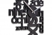 Horloge murale - Chiffres littéraux 2