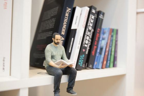 Votre Portrait en 3D - à Lausanne, échelle 1:10  