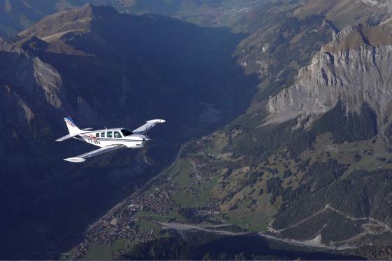 Vol en avion - Jungfrau et Mt Blanc  
