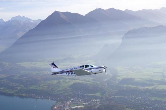 Vol en avion - Jungfrau et Mt Blanc 2 