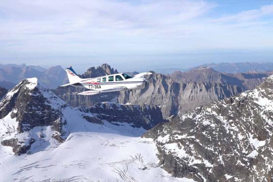 Vol en avion - Jungfrau et Mt Blanc 6 
