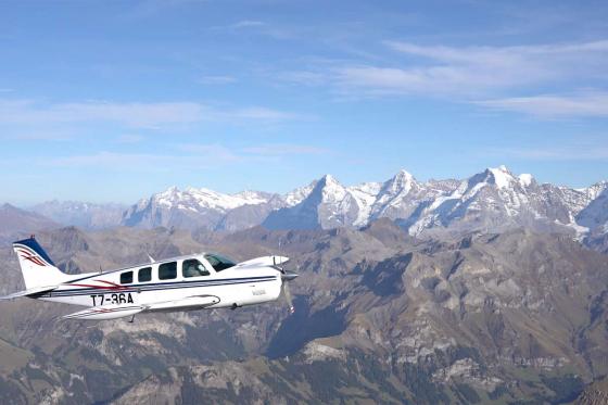 Vol en avion - Jungfrau et Mt Blanc 7 