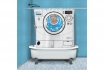Duschvorhang Waschmaschine - 180 x 180 cm 