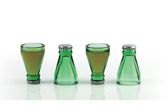 Shotgläser - Flasche  