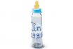 Babyflasche Glas - blau, personalisierbar 