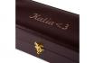 Goldrose - 28cm - mit Gravur - in edler Lederbox 8