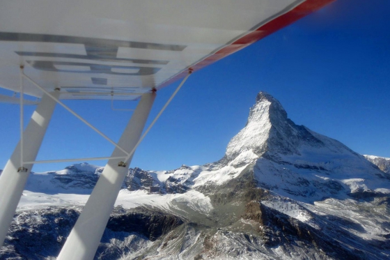 Vol panoramique - dans les Alpes valaisannes  