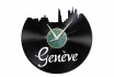 Horloge Vinyl - Genève 