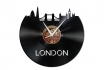 Horloge Vinyl - London 