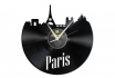 Schallplattenuhr - Paris 