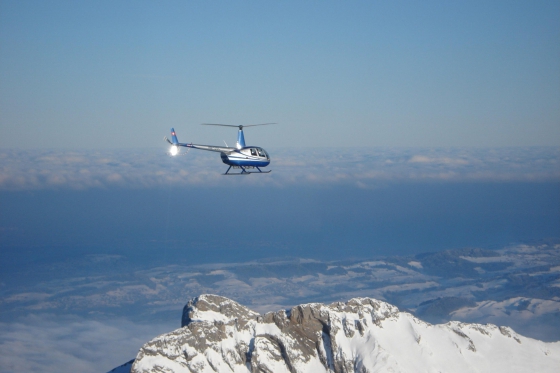 Säntis Helikopterflug - 45 Minuten für 1 Person ab Balzers (LIE)  