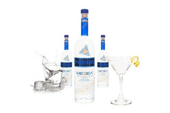 Vodka Medea - Étiquette à LED  