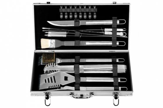 Master Grillkoffer - 18-teilig - aus Edelstahl 1 