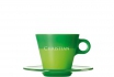 tasse cappuccino verte - personnalisable 2