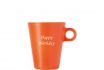 Macchiato Tasse Orange - Personalisierbar 