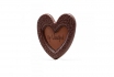 Coeur en chocolat 62% - Convient aux diabétiques 