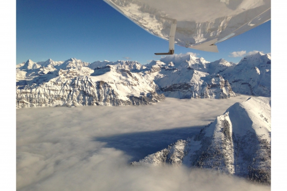 Vol en avion à Granges - Baptème de l'air en avion à moteur  1 