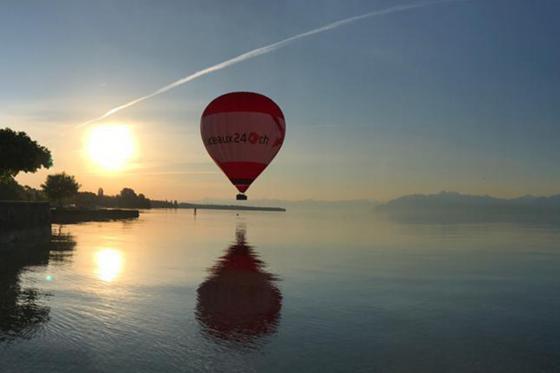 Lausanne Ballonfahrt - 1h Fahrt für 1 Person  