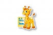 Plaque de naissance girafe - Personnalisable  